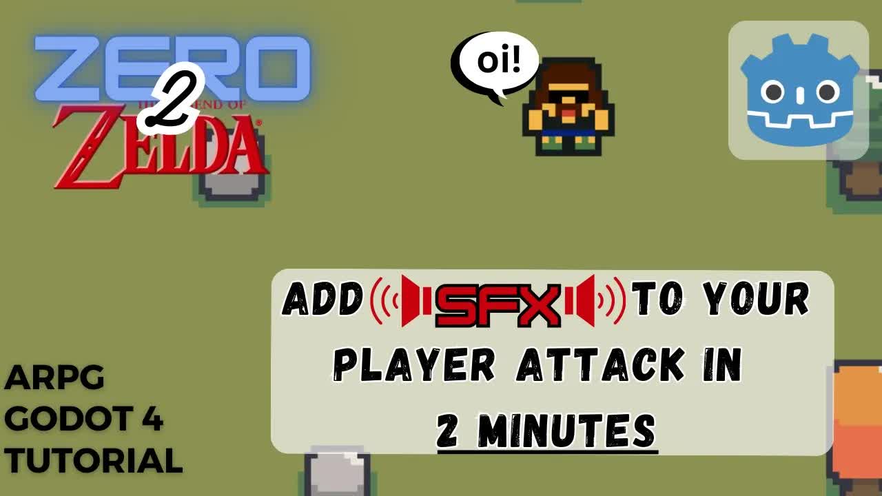 在 Godot 4 游戏中添加 SFX 音效音乐