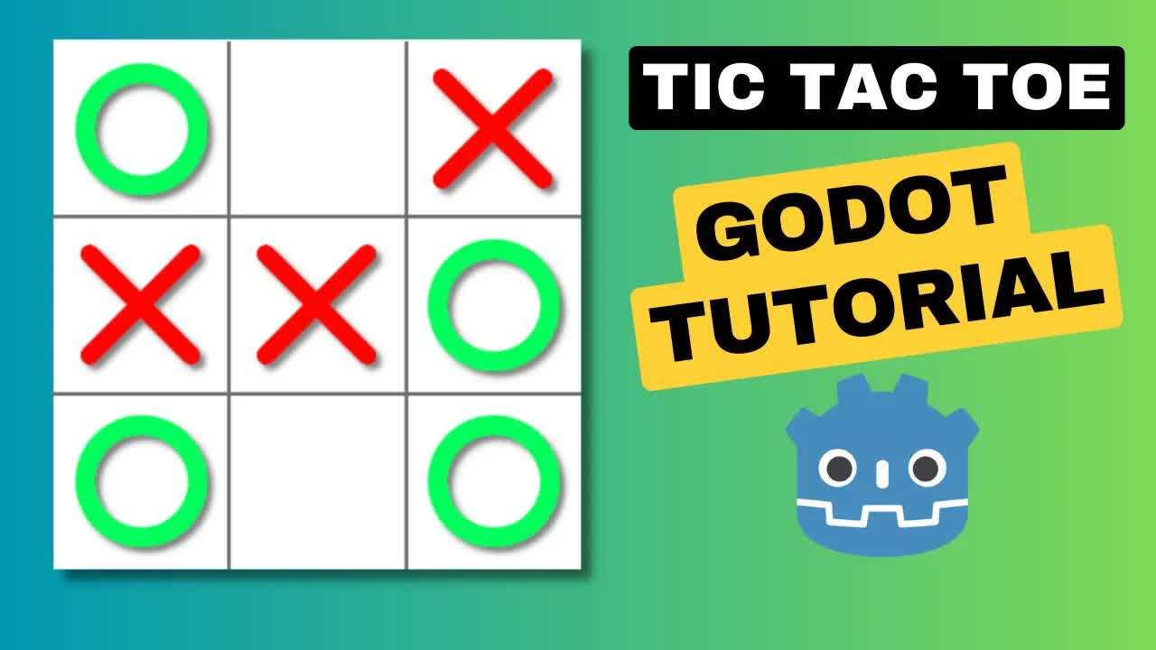 使用 Godot 游戏引擎制作井字棋(井字格)游戏